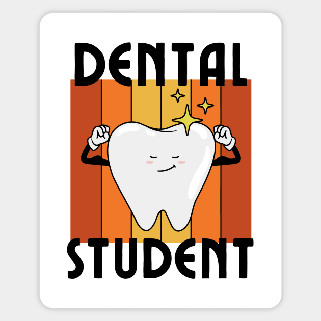 Dental Student Sticker by Haministic Harmony